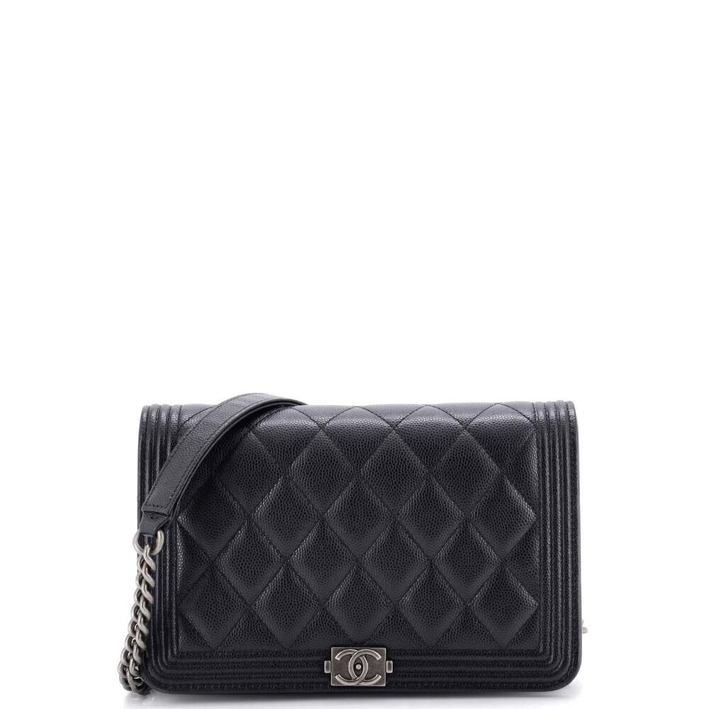 Chanel Boy Wallet On Chain Quilted #312363C39B